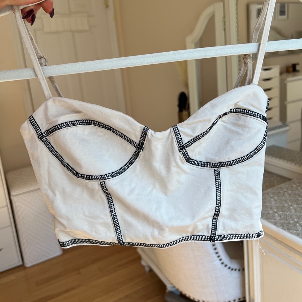 Princess Polly Cropped Top. Never worn!